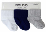 Belino Носки с отворотами для мальчика, 3 штуки