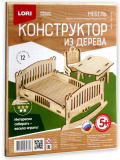 Lori Деревянный конструктор "Кровать"