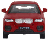 Автопанорама Инерционная металлическая машинка BMW X6 / цвет красный