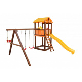 Perfetto sport Игровой комплекс для дачи Pitigliano-3 / цвет коричневый