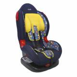 Детское автомобильное кресло SIGER ART "Кокон" котики, 1-7 лет, 9-25 кг, группа 1/2