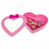 1Toy Набор украшений Sweet heart Bijou в шкатулке, 6 предметов / цвет розовый