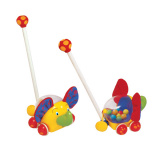 KA306 Слоник-каталка на палке