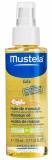 Mustela Масло массажное для новорожденных, младенцев и детей, 100 мл.
