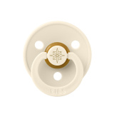 Пустышка латексная BIBS Colour - Noor (mini) - Ivory/Gold, 6+ месяцев.