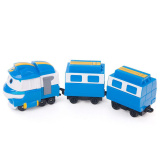 Robot Trains Паровозик с двумя вагонами Кей / цвет синий