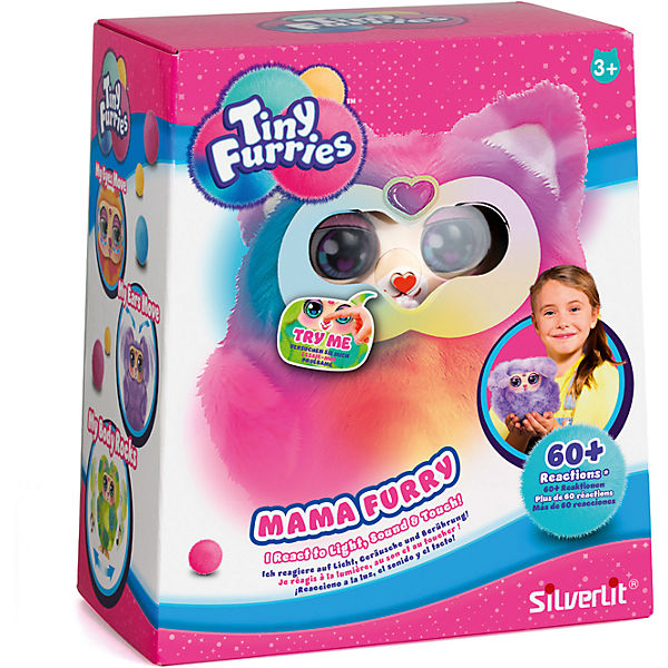 Tiny Furry Интерактивная игрушка Mama Tiny Furry Pinky
