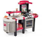 Smoby Кухня Tefal Super Chef Deluxe, звук, пузырьки, 46 аксессуаров