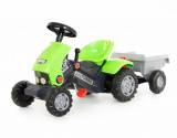 Полесье Каталка-трактор с педалями "Turbo-2" с полуприцепом