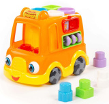 Полесье Игрушка развивающая "Волшебный фургон" Оранжевая корова