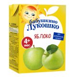 Бабушкино лукошко Сок осветленный яблочный, с 4 месяцев, 200 мл