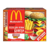 Набор для лепки ДОСТАВКА макбургер 24 см HAPPY DOH в кор.8шт 414100