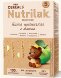 Nutrilak Premium Procereals Каша молочная пшеничная с яблоком, с 5 месяцев, 200 г