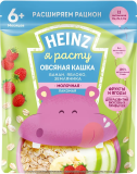 Heinz Каша Лакомая Овсяная Банан, Яблоко, Земляника с Молоком, с 6 месяцев, 170 г