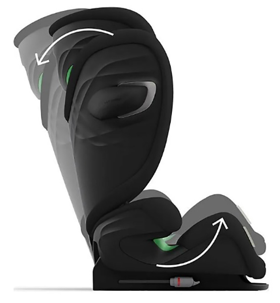 Cybex Автокресло Solution G i-Fix (15-36 кг) / цвет Moon Black (черный)