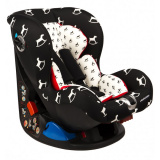 Leader Kids Автокресло Corvet, 0-1 гр, 0-18 кг, цвет / черный+белый+лошадки
