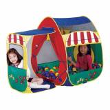 Calida Дом + 100 шаров Домик с пристройкой (142х88х109 см)