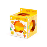 Полесье Игрушка развивающая "Оранжевая корова" "Шар" (в коробке)