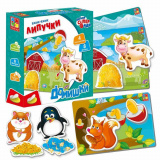Vladi Toys Развивающая игра - липучки "Домишки"