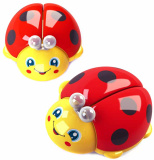 Азбукварик Музыкальная каталка "Божья коровка"