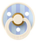 Bibs Пустышка латексная Studio Colour, 0+ Block - Ivory Dusty Blue