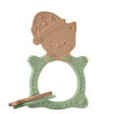 Roxy-Kids Прорезыватель Meow Teether RMT-006/цвет оливковый