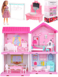 Рыжий кот Домик для кукол "Вилла", с мебелью