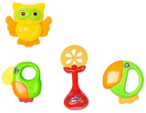 Юг-тойз Набор погремушек, 4 штуки