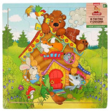 Буратино Пазл "В гостях у сказки"