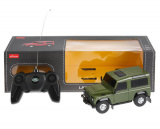 Rastar Машина радиоуправляемая land rover defender 1:24
