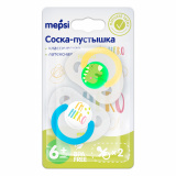 MEPSI Соска-пустышка латексная классическая 0344