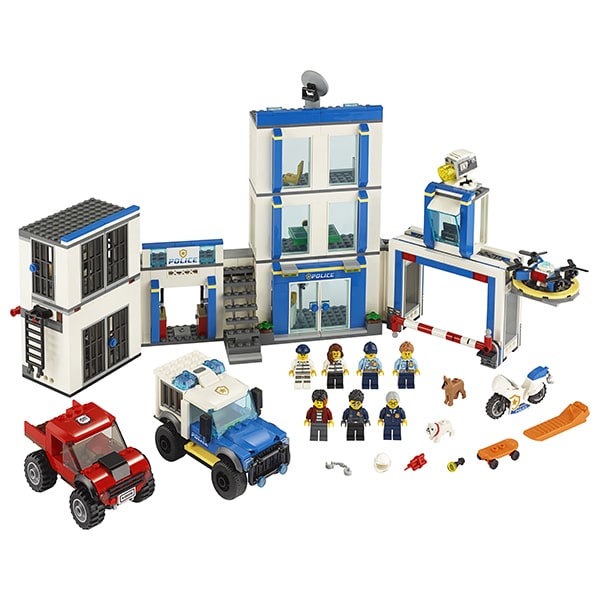 Lego Игрушка Город Полицейский участок