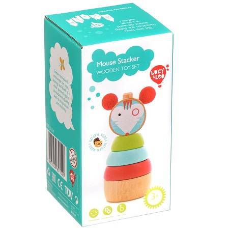 Lucy & Leo Пирамидка Мышка