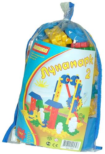 Полесье Конструктор "Луна-парк 2" (107 элемента в мешке)
