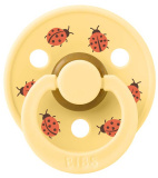 Bibs Пустышка латексная Studio Colour, 6+ месяцев Ladybug Friends - Pale Butter