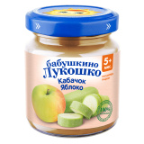 Бабушкино Лукошко Пюре из Кабачков и Яблок с 5 мес 100г