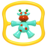 Крошка Я Погремушка «Жирафик» / цвет бирюзовый