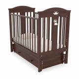 Гандылян Кровать детская "Даниэль" маятник универсальный / цвет орех