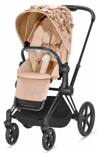 Cybex Набор чехлов прогулочного блока для коляски Priam IV FE Simply Flowers Beige