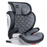 Farfello Автокресло детское YB802A от 15 до 36 кг, в возрасте от 3 до 12 лет/ цвет серо-черный