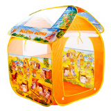 Играем вместе 196149 детская игровая палатка "веселая ферма" / цвет оранжевый