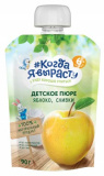 Когда я вырасту Пюре Яблоко, сливки, с 6 месяцев, 90 г