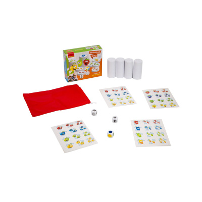 (м.) Обучающие игры Bondibon Настольная игра «ФРУКТИКИ», BOX 17,2x4,5x14,2 см