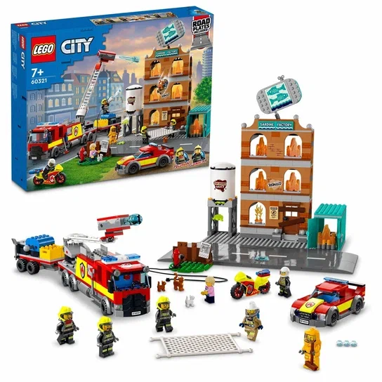 Конструктор LEGO CITY  "Пожарная команда"