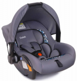 Zlatek Автокресло Colibri lux мозаик (0-13) / цвет серый + принт