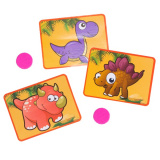 Развивающая игра Magnetic Book Живность тогда и теперь