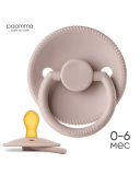 Пустышка Paomma натур.латекса, S (0-6 мес), Mushroom 347484