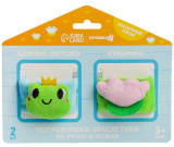 Крошка Я Браслеты-погремушки «Царевна - лягушка»