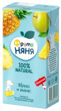 ФрутоНяня Нектар из яблок и ананасов, 0,5 л