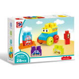 KIDS HOME TOYS  Конструктор "Машинки" (28 деталей)